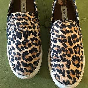 Steve Madden Slip-Ons, Leopard size 7